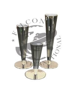 Handmade Classic Decorative <b>Silver</b> Aluminum <b>Candlestick</b> Holder for Home and Hotel Decoration - Product Image 1