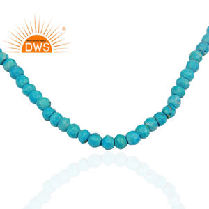 Collar de Cuentas de Turquesa, Fabricantes de Joyería con Piedras Preciosas. - Product Image 4