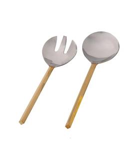 ชุดช้อนส้อมชุบทองของใหม่เครื่องใช้บนโต๊ะอาหารทำจากโลหะสำหรับโรงแรมร้านอาหารช้อนส้อมและช้อน - Product Image 5