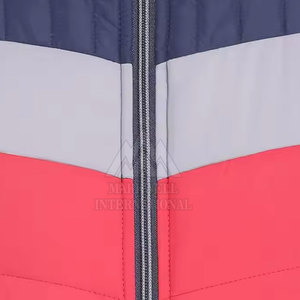 Gilet d'hiver matelassé pour homme, coupe ajustée, marque privée, nouvelle arrivée, fermeture éclair intégrale - Product Image 6