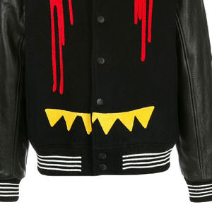 Giacca da uomo Varsity con loghi personalizzabili Design in misto cotone perfetto giacche da uomo di <span class=keywords><strong>moda</strong></span> universitaria - Product Image 6