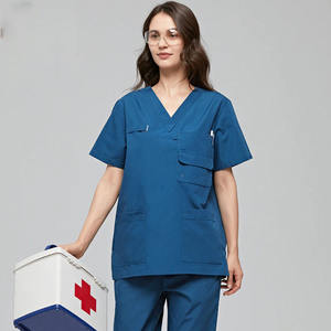 Traje médico flexible para mujer que ofrece comodidad suave y transpirable, costuras duraderas, movimiento fluido y rendimiento confiable. - Product Image 3