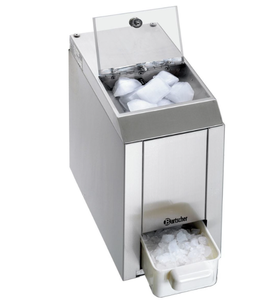 Broyeur à glace électrique entièrement automatique - Aluminium 10 kg/min pour usage domestique, extérieur et hôtelier - Product Image 1