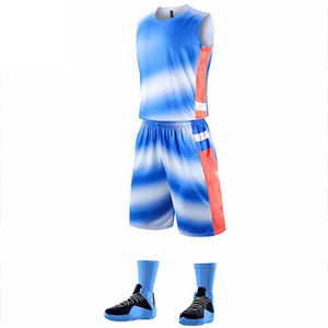2025 impression gratuite maillots de basket-ball de haute qualité hommes femmes chemise d'entraînement d'équipe personnalisée ensemble vierge personnalisable pour l'entraînement - Product Image 2
