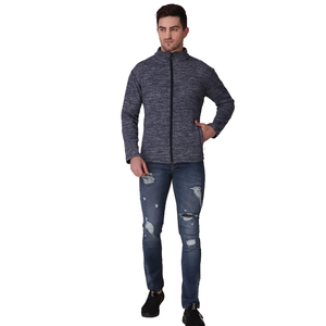 Meilleure vente, veste polaire de loisirs d'hiver pour hommes, veste polaire Sherpa décontractée à manches longues et col montant à la mode - Product Image 4