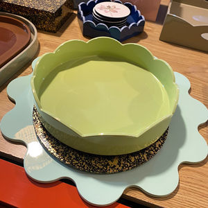 ถาดรองแก้วเคลือบแล็กเกอร์กล่องกระดาษทิชชูถาดตกแต่งเครื่องประดับหรูหราปรับแต่งเองได้โต๊ะเคาน์เตอร์โต๊ะทำด้วยมือเวียดนาม - Product Image 1