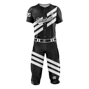 High Quality 100% Polyester Softball Jersey Pant Breathable Baseball Uniform Set Quick Dry Anti-Bacterial Slider Sports Pakistan - Product Image 1