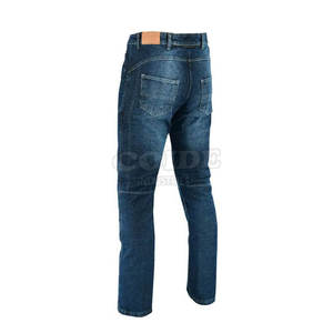 บริการ OEM กางเกงของผู้ชายกางเกงยีนส์ซักได้คุณภาพระดับพรีเมียมระบายอากาศได้ดีดีไซน์ล่าสุดสำหรับผู้ชาย - Product Image 4