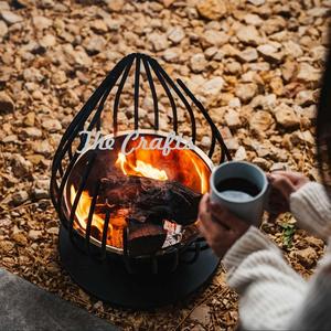 Unique Design Wrought <b>Iron</b> Fire Pit In Black Color Premium Quality Outdoor Fireplace Fire Pit At Cheap Prices - Product Image 2