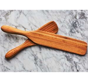 Spatule fendue au levain en bois avec poignée Spatule de cuisson Outils de cuisine antiadhésifs en bois - Product Image 4
