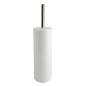 Porta scopino per WC in plastica MSV «Inagua» bianco - Product Image 1