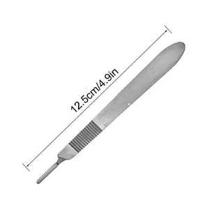 Cuchilla Quirúrgica Manual N.° 3 de Acero Inoxidable con Certificación ISO 13485 CE para Uso Médico-Quirúrgico - Product Image 3