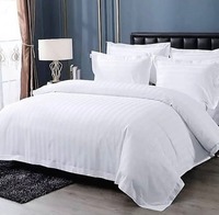 Parure de lit Queen de luxe légère, 100 % coton tissé 300 fils, écologique, taille et couleur personnalisables, toutes saisons, haute qualité