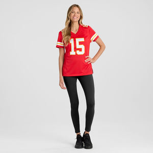 <b>Red</b> Luxury Hot Selling OEM Service American <b>Football</b> Jersey for Women High-Quality Customizable and Trending <b>Football</b> Jersey - Product Image 5