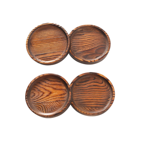 Posavasos de madera para botellas de cerveza, utensilios de cocina redondos, nuevo diseño, posavasos de madera con forma personalizada para botellas de vino - Product Image 6