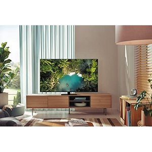 ทีวี LED 4K ขนาด55นิ้วพร้อมแพลตฟอร์ม HDR Smart VIDAA ตู้สีดำ Wi-Fi - Product Image 1