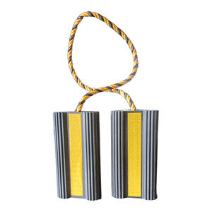 Bouchon de roue d'<span class=keywords><strong>avion</strong></span> en caoutchouc de cale de roue d'<span class=keywords><strong>avion</strong></span> d'aviation Offre Spéciale durable avec la corde pour des remorques de voyage, voiture, camping-car, camion - Product Image 3