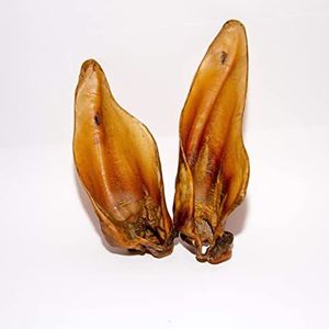 100% oreilles de buffle organiques naturelles à mâcher doux pour chiens-gâterie animale de longue durée - Product Image 2