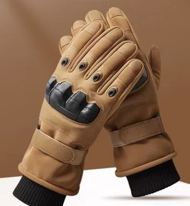 2025 cálidos guantes de invierno hombres mujeres pantalla táctil nieve esquí deportes guantes impermeables forro polar guantes para clima frío al aire libre - Product Image 4