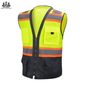 Chaleco de Trabajo Impermeable, Transpirable y Seguro |   Chaleco Reflectante Ajustable |   Uso Industrial Profesional |   OEM - Product Image 1