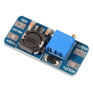 Module convertisseur DC-DC élévateur réglable MT3608 2A, alimentation 2-24V - Product Image 2