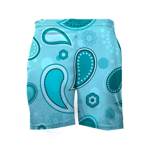 Short en soie satinée de haute qualité imprimé par sublimation numérique pour hommes/100% Shorts meilleur short d'été en plein air pour hommes - Product Image 5