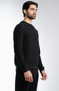 OEM personalizado 100% algodón deporte suave grueso materiales cuello redondo sudadera para hombres fabricados por productos Huzaifa - Product Image 2