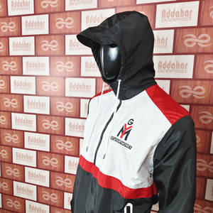 Chándal personalizado de nailon y poliéster para verano, traje para correr de dos piezas, chaqueta cortavientos, conjuntos de pantalones cortos para hombre - Product Image 3