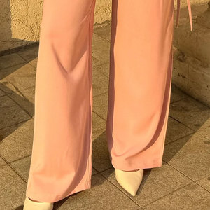 Wholesale Breathable Eco-Friendly Cotton Baggy Pants for Men and Women Regular Fit Casual Daily Life Trousers with Custom Colors - Product Image 3