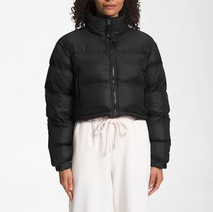 Chaqueta Acolchada de Alta Calidad para Mujer, Personalizada, Teñida, Estampada, Transpirable, Tejida, 2025, Exterior de Poliéster Grueso, Impermeable, de Algodón, para Otoño - Product Image 4