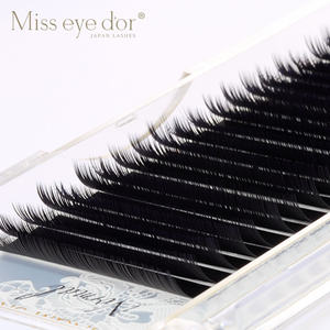 Cils Platinum Sable Mega Volume JC Curl avec une épaisseur de 0,15 mm et une longueur de 7 mm, fibre PBT coréenne - Product Image 2