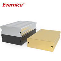 Usinage CNC Boîtier en aluminium anodisé Boîtiers d'instruments électroniques Boîtier PCB Boîte de jonction Boîte de rail Din