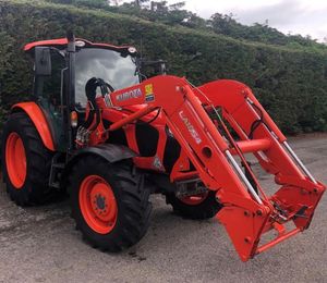 Tracteur agricole diesel 4x4 compact de 75 CV avec transmission par engrenages, moteur et pompe, haute productivité pour la culture en verger, jardin et champ - Product Image 2