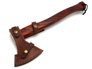 High Carbon Steel DIY Grade <b>Axe</b> with Embossed Head and Wood Handle for Outdoor <b>Camping</b> & Industrial Cutting Applications - Product Image 5