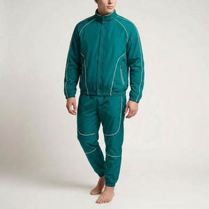 Conjunto de Chaqueta Cortavientos de Nailon Personalizada Unisex, Chándal a Juego, Traje Deportivo Resistente al Agua, Talla Grande - Product Image 1