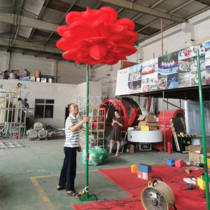 Le capteur de lumières de fleur de lanterne d'induction a fait fleurir automatiquement s'allume quand approche piétonnière pour le parc de rue de <span class=keywords><strong>ville</strong></span> - Product Image 2