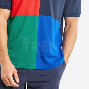 Camisetas de polo de golf para hombre personalizables con logotipo bordado, camisetas lisas informales de manga corta con patrón sólido, polos de golf en blanco - Product Image 6