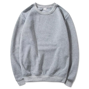 Sweat-shirt à col rond unisexe en tissu de haute qualité, manches longues, col rond uni, sweat-shirt surdimensionné pour homme, sweat-shirt personnalisé pour homme - Product Image 5
