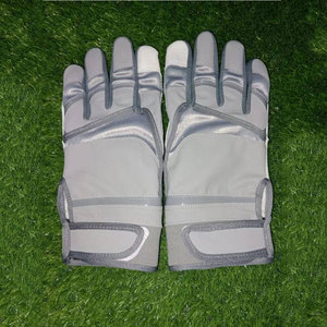 Gants de frappeur de baseball respirants au toucher doux de haute qualité Gants de baseball en cuir souple Gants de frappeur en cuir légers - Product Image 5