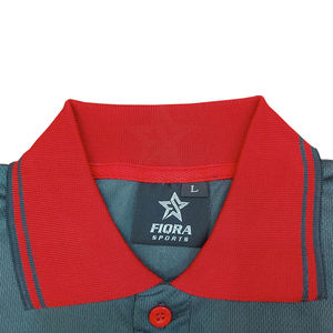 T-shirt polo décontracté OEM pour hommes coupe normale à manches courtes confortable et doux à porter au quotidien Logo de la marque personnalisé T-shirt polo pour hommes - Product Image 4