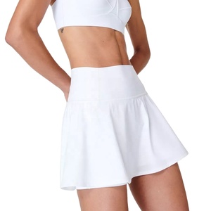 Jupe de tennis pour femmes 100% coton Vêtements de sport Port quotidien de qualité supérieure - Product Image 1