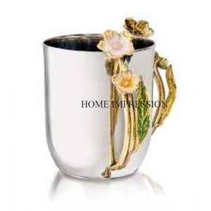Vajilla de Metal de último diseño, tazas clásicas con asas de Color dorado, herramientas para el hogar y la cocina, accesorios para bebidas de té y café - Product Image 6