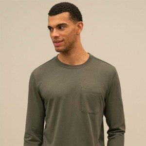 เสื้อแขนยาวผ้าฝ้ายออร์แกนิค: สไตล์เป็นมิตรกับสิ่งแวดล้อมสำหรับผู้ชาย - Product Image 5