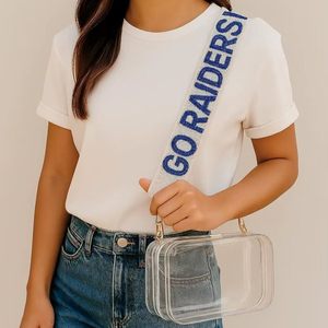 Correa de Bolso Bordada con Cuentas Hecha a Mano, Correa de Bolso con Cuentas Tejidas a Mano - Product Image 1