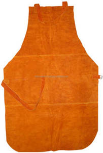 Wholesale Leather Safety Welding Apron Safety Leather Heat & Flame Resistant <b>Protective</b> Apron - Product Image 2