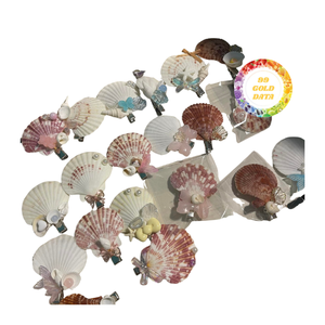 Accessoire pour cheveux en coquillage de qualité supérieure avec clip sûr pour un usage quotidien, des tenues de vacances, des photos de bord de mer ou un style d'été - Product Image 3