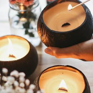 เทียนเนื้อมะพร้าวมันวาวเป็นมิตรกับสิ่งแวดล้อมของ2025งานแฮนด์เมดสำหรับตกแต่งบ้านที่หรูหราและของขวัญวันหยุดคริสต์มาสแบบพรีเมี่ยม - Product Image 3