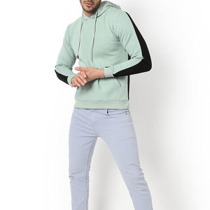 Ropa de calle personalizada de alta calidad para hombre, Sudadera con capucha, peso ligero, algodón, poliéster, Otoño, patrón sólido, logotipo OEM, estilo informal - Product Image 3