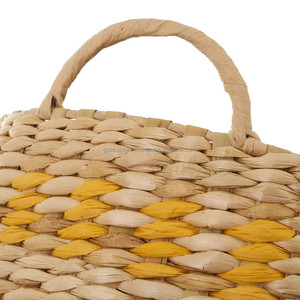 Best Selling Galaximex Wicker Seagrass Laundry <b>Basket</b> <b>Handles</b> Multifunction Storage Home Organization Clothes Accessories - Product Image 3