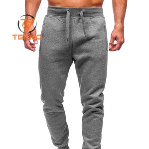 Hombres activos hombres fitness joggers pantalones de chándal de secado rápido transpirable hombres algodón estilo chándal Jogger's cremalleras bolsillos - Product Image 1